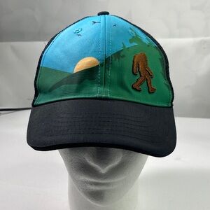 Bigfoot Adventure Black and Green Hat